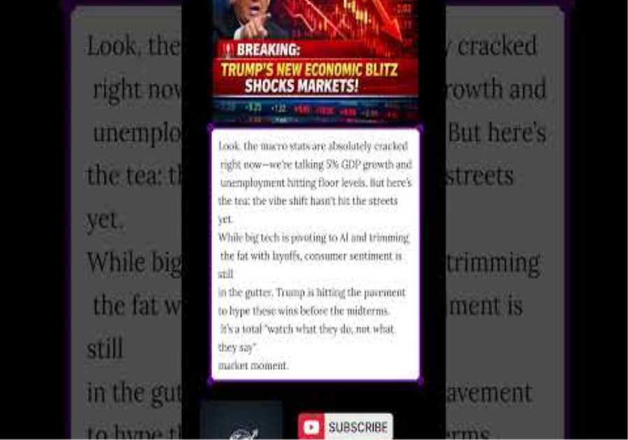 THE TRUMP ECONOMY CLAPBACK! 📈 Market BOOM or BUST? 🇺🇸 #StockMarket #Trump2026 #finance #trumpnews