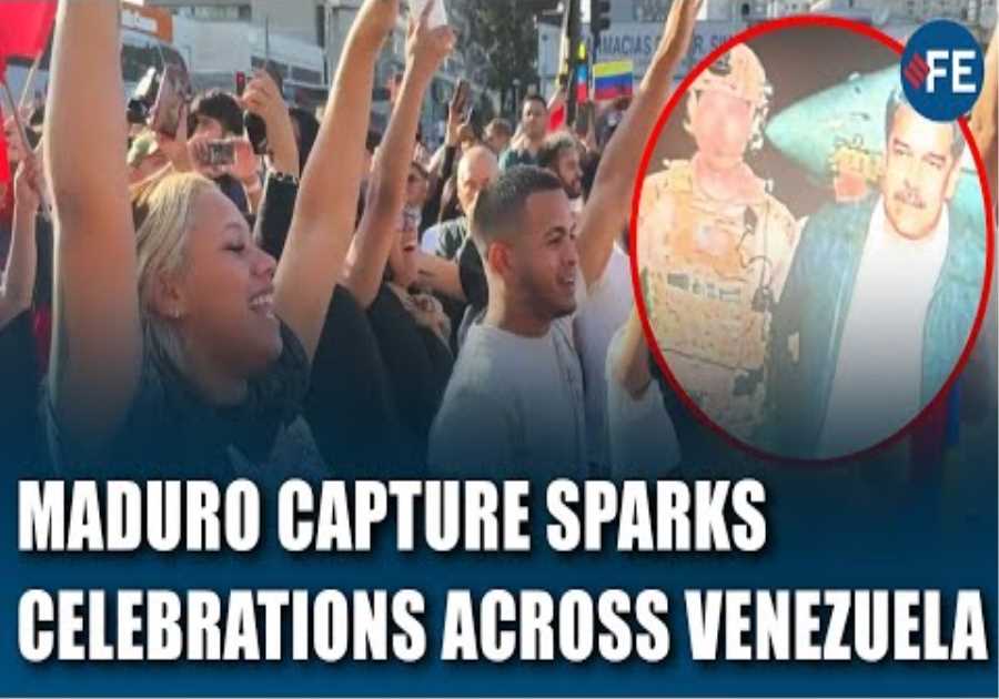 Venezuelans Celebrate US Capture Operation Against Maduro | BREAKING
