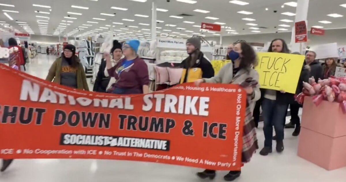 WATCH: “F*ck ICE, Shut it Down!” – Leftists Invade Minnesota Target Stores with Demands for CEO Before Cops Kick Them Out (VIDEOS)