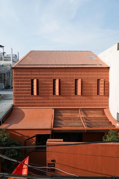 Tons of Terra-Cotta Make Up This Multigenerational Vietnamese Home