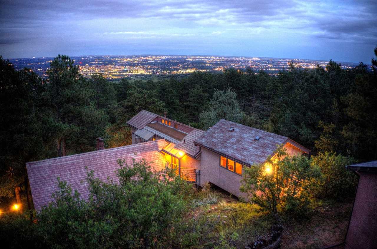 Perched Above Colorado Springs, a Midcentury Mountain Home Seeks $745K