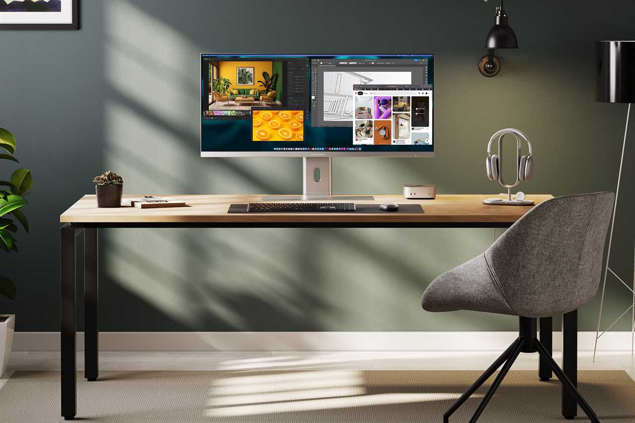 Alogic Edge 5K 40 inch desk 4