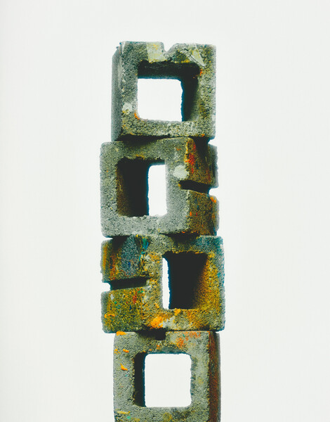 Designer Joseph Algieri’s Off-the-Wall Work Starts With This Cinder Block