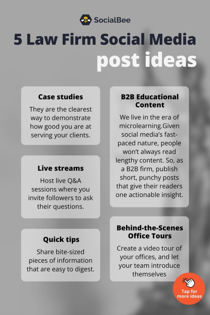 law firm social media post ideas graphic 