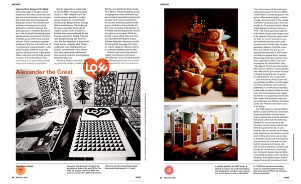 From the Archive: Remembering Alexander Girard, the American Master of Colorful
Modernism