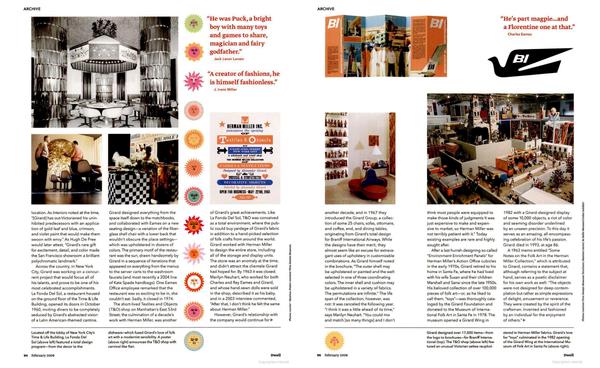 From the Archive: Remembering Alexander Girard, the American Master of Colorful
Modernism