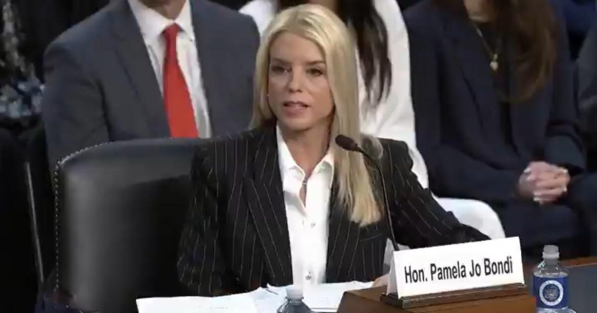 WATCH LIVE: AG Pam Bondi Testifies Before House Judiciary Committee – 10 AM ET