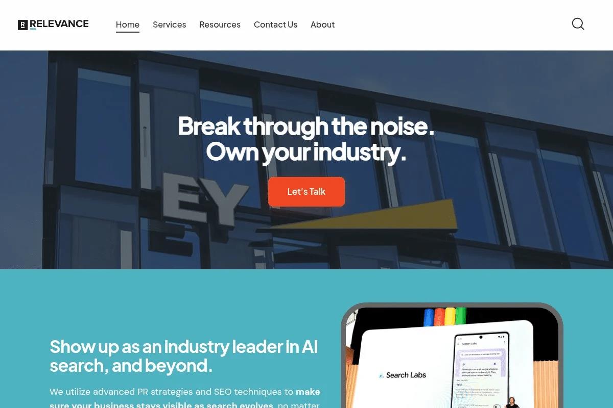 Relevance Generative Engine Optimization agency