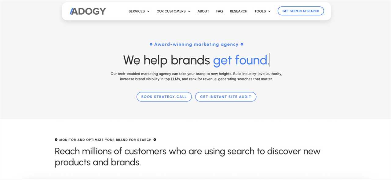 Adogy Generative Engine Optimization agency