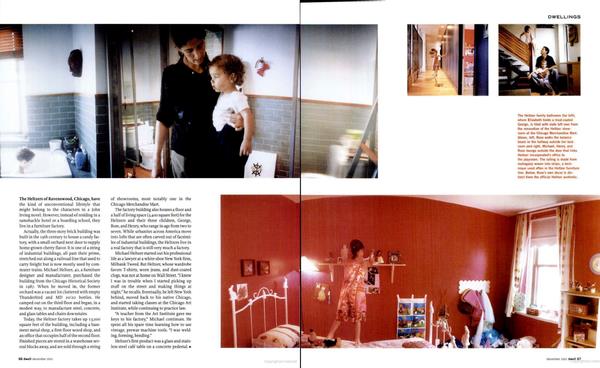 From the Archive: The Chicago Factory That Doubled as Designer Michael Heltzer’s Family Home