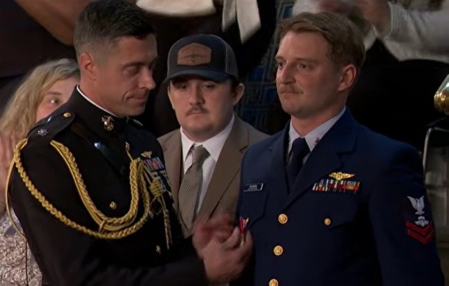 ICYMI: Republicans Bring Out War Heroes, Gold Medal Hockey Team, Grieving Mother, Courageous Girl Hurt by Illegal Driver to SOTU – Democrats Bring Out Wife-Beater, MS13 Member and Accused Human Trafficker to Their Counter Rally