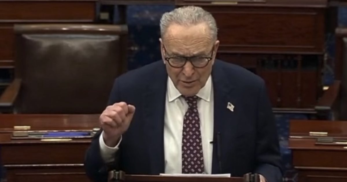 WATCH: Chuck Schumer LOSES IT in Senate Floor Rant About Trump’s State of the Union – “It was Donald Trump’s State of Delusion… This man is an inveterate liar!”