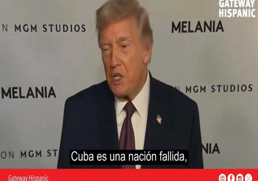 Trump calls Cuba a failed nation and questions its future viability (VIDEO)