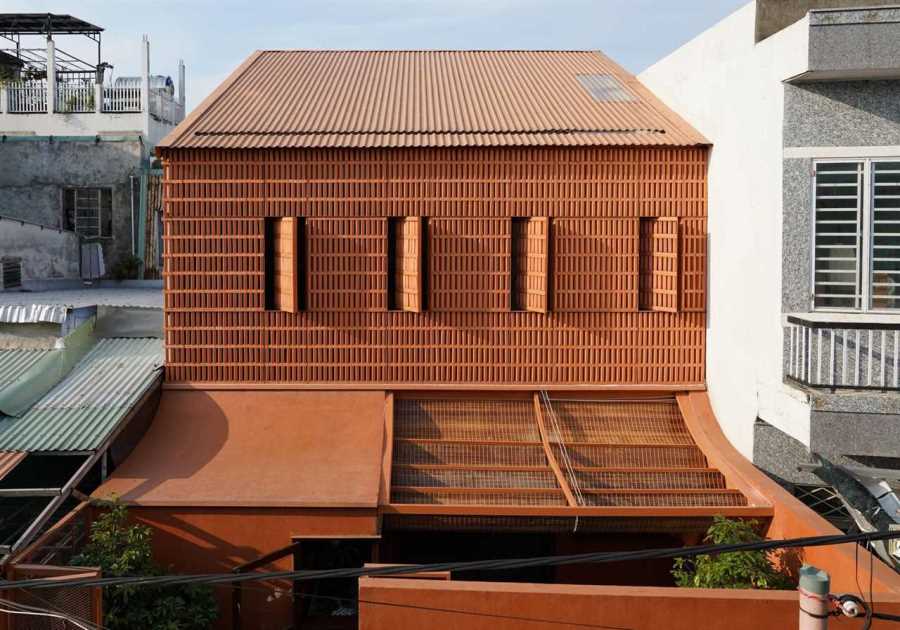 Tons of Terra-Cotta Make Up This Multigenerational Vietnamese Home