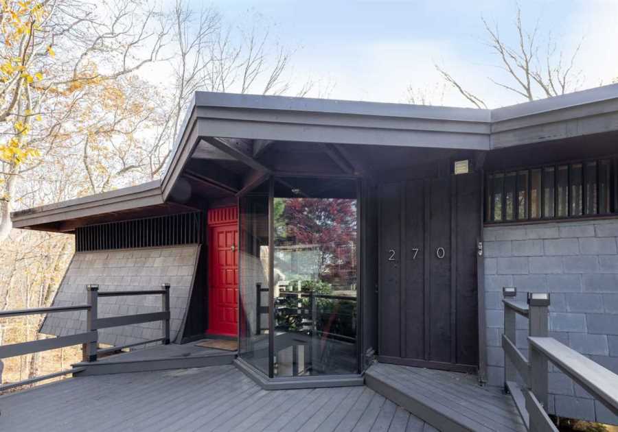 Forest Views Fill This $1M Long Island Midcentury Home