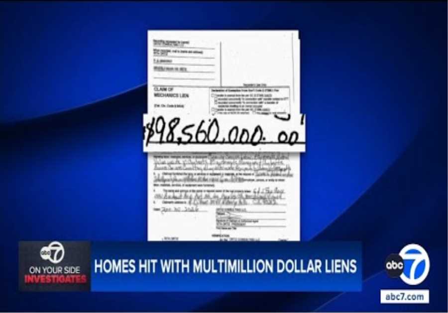 Homeowners say Beverly Hills businesswoman is wrongfully hitting their homes with massive liens
