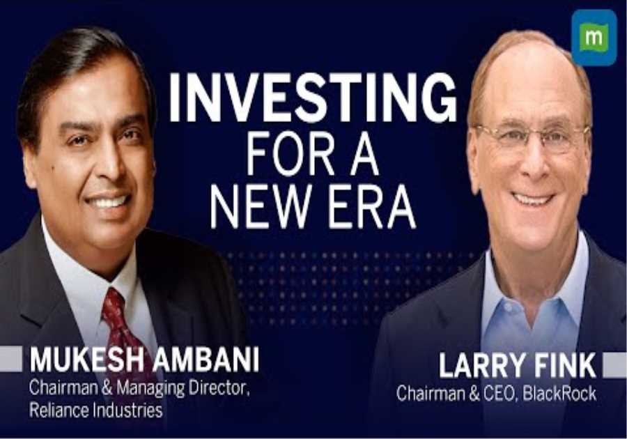 Investing for a new era | LIVE conversation with Mukesh Ambani & Larry Fink