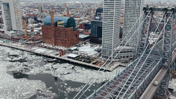 Domino Park in Brooklyn hosted a pop-up sauna festival that exposed bathers to a mix of experiences.