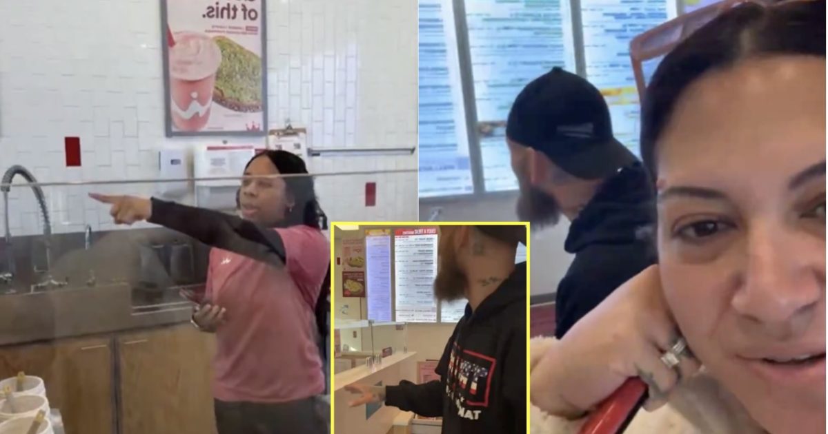 SMOOTHIE KING Takes Swift Action After Employees Refuse To Serve Trump-Hoodie-Wearing Customer – Employee In Viral Video Starts GoFundMe  [VIDEO]