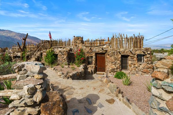 Live in One of Palm Springs’s Iconic Rock Houses for $1.5M