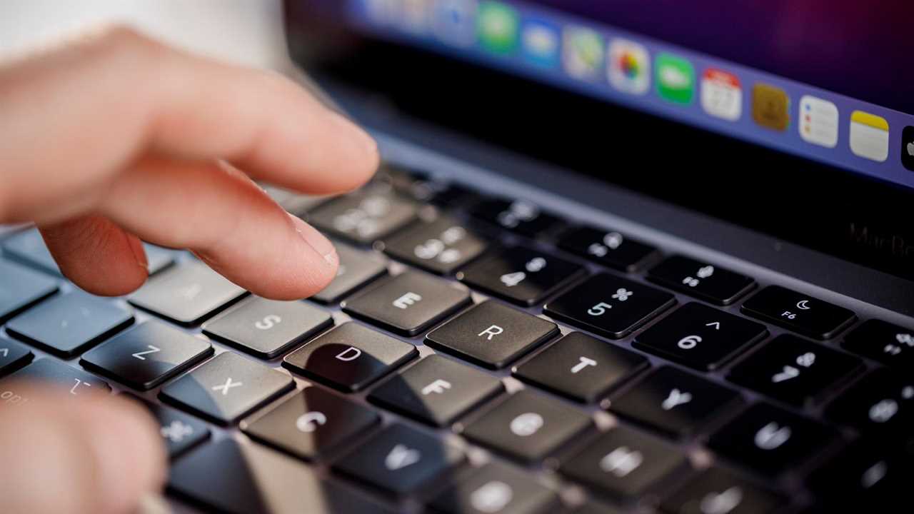 M1 MacBook Air magic keyboard