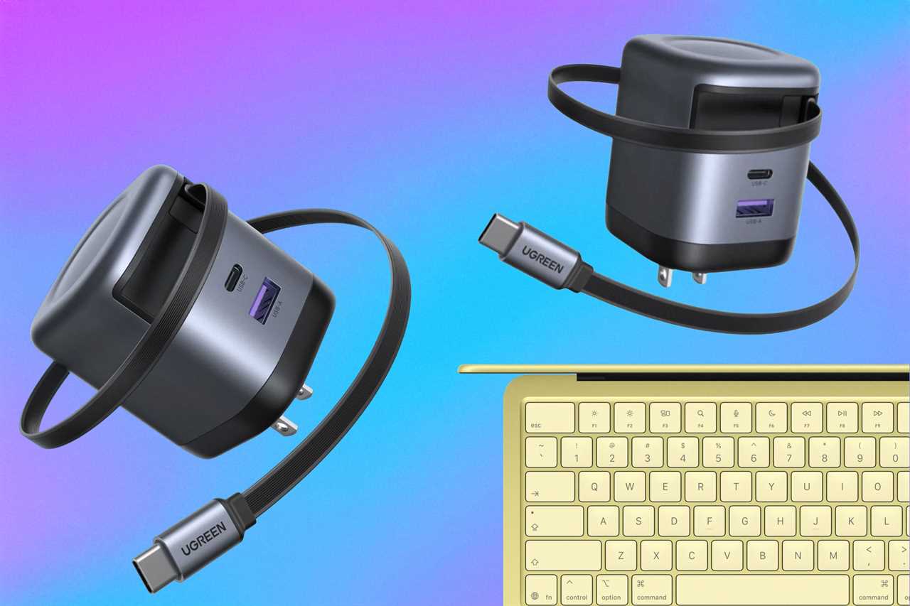 Ugreen Nexode 65W – Multiport charger with retractable USB-C cable