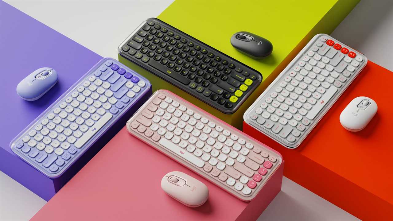 Logitech Pop Icon Keyboard – Best colorful keyboard