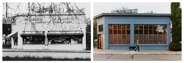 Will and Megan Meeker transformed this 1924 corner store in the Yolanda Station section of San Anselmo, California,  into their dream home after a challenging two-year renovation.