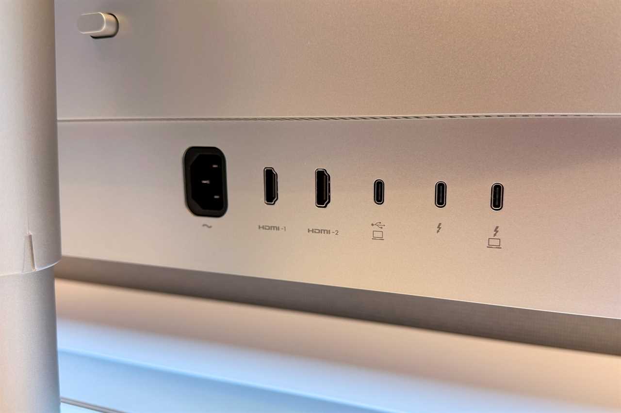 benq ma270s rear ports