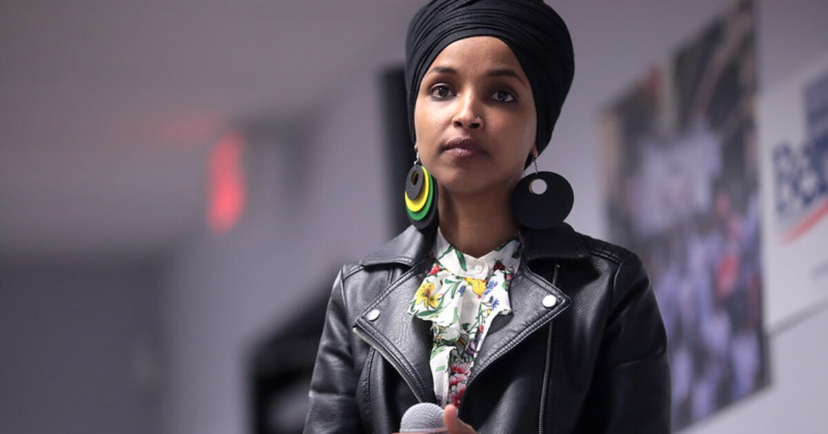 Ilhan Omar Trashes Trump Supporters and Spreads a Nasty Lie About Him After He Blasts Her and “Fourth World” Somalia