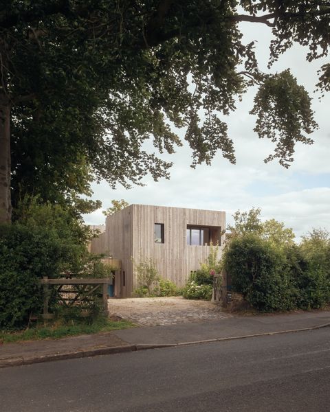The Parquet Floors of This U.K. Country Home Are Made of Ash Felled On-Site