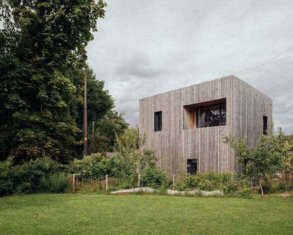 The Parquet Floors of This U.K. Country Home Are Made of Ash Felled On-Site
