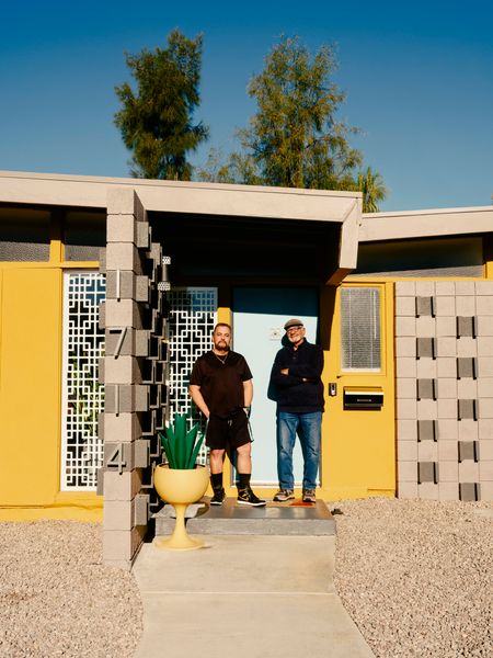 Al Sanchez and Carl Ripaldi split their renovation work in half: Carl oversaw the updates to the structure itself, while Al took care of the furnishings and the home’s smaller details.