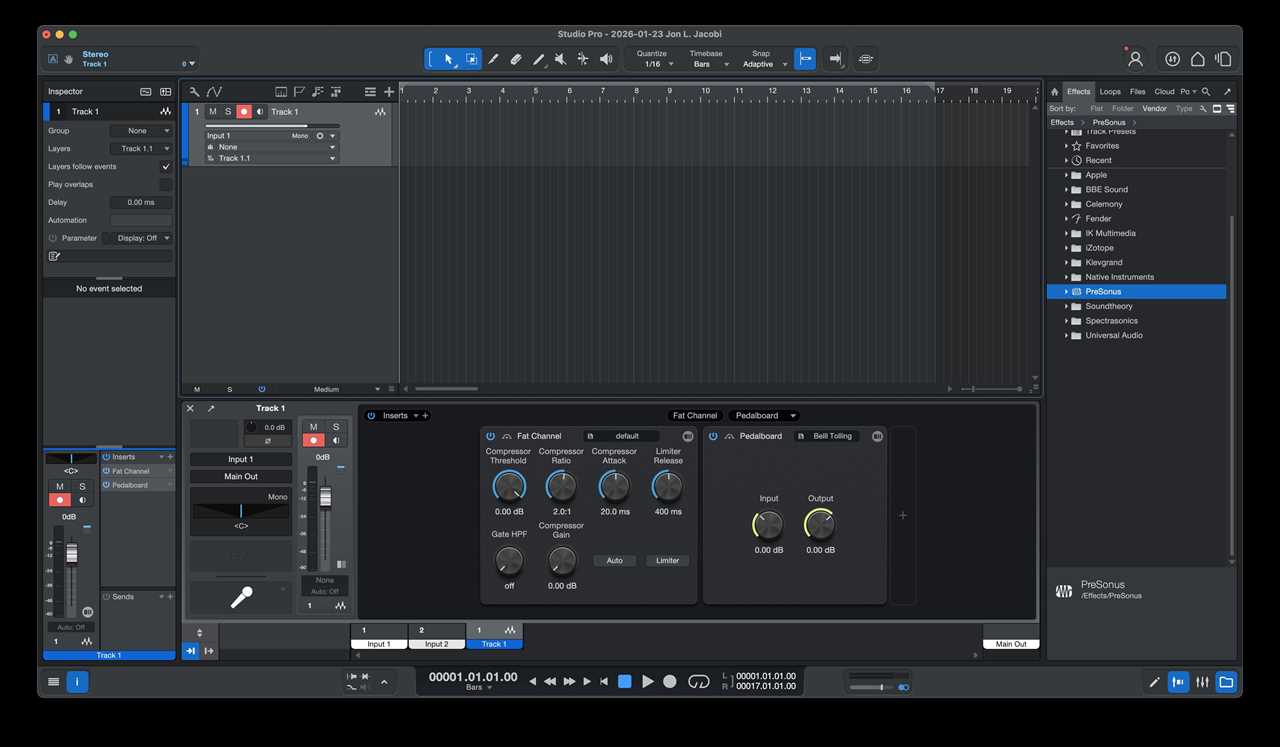 Fender Studio Pro  review: Powerful digital audio workstation