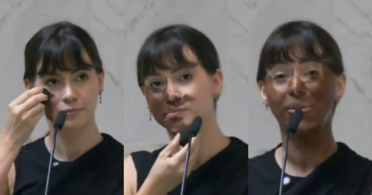 Brazilian Politician Fabiana Bolsonaro Wears Blackface in Explosive Viral Speech Protesting Transgender Ideology: ‘Painting My Face Black Doesn’t Make Me Black’ (VIDEO)