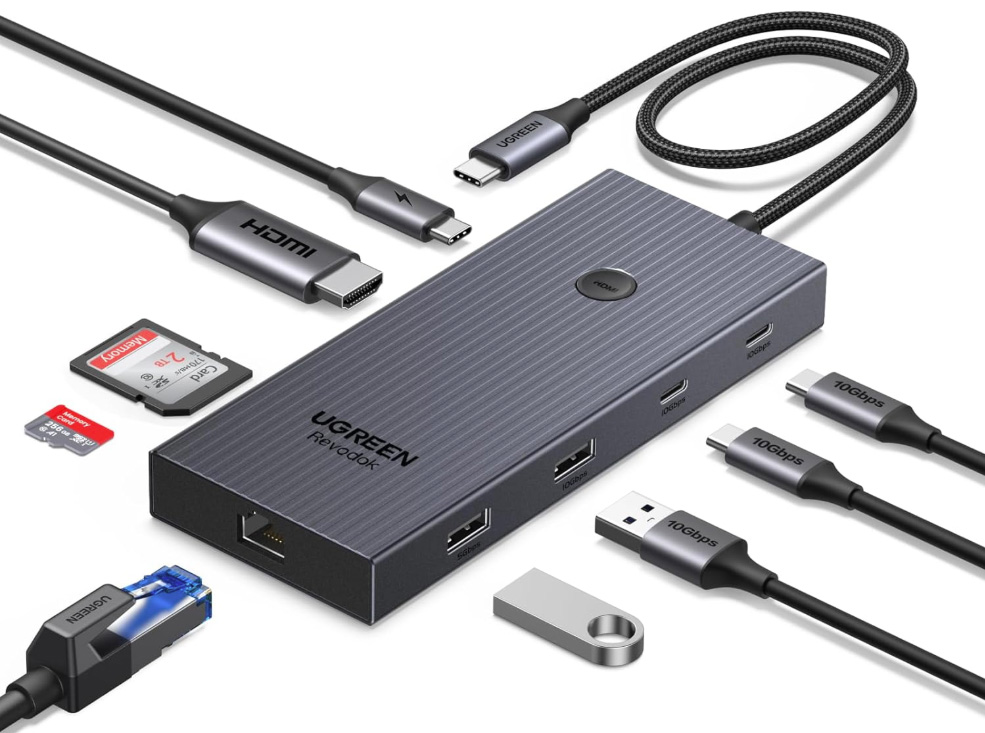 Ugreen Revodok Pro 109 USB-C Hub 9-in-1 – Best wired USB-C hub