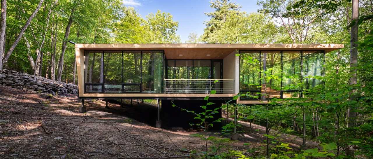 Two Lifelong Friends Teamed Up to Build This Glassy Catskills Cabin