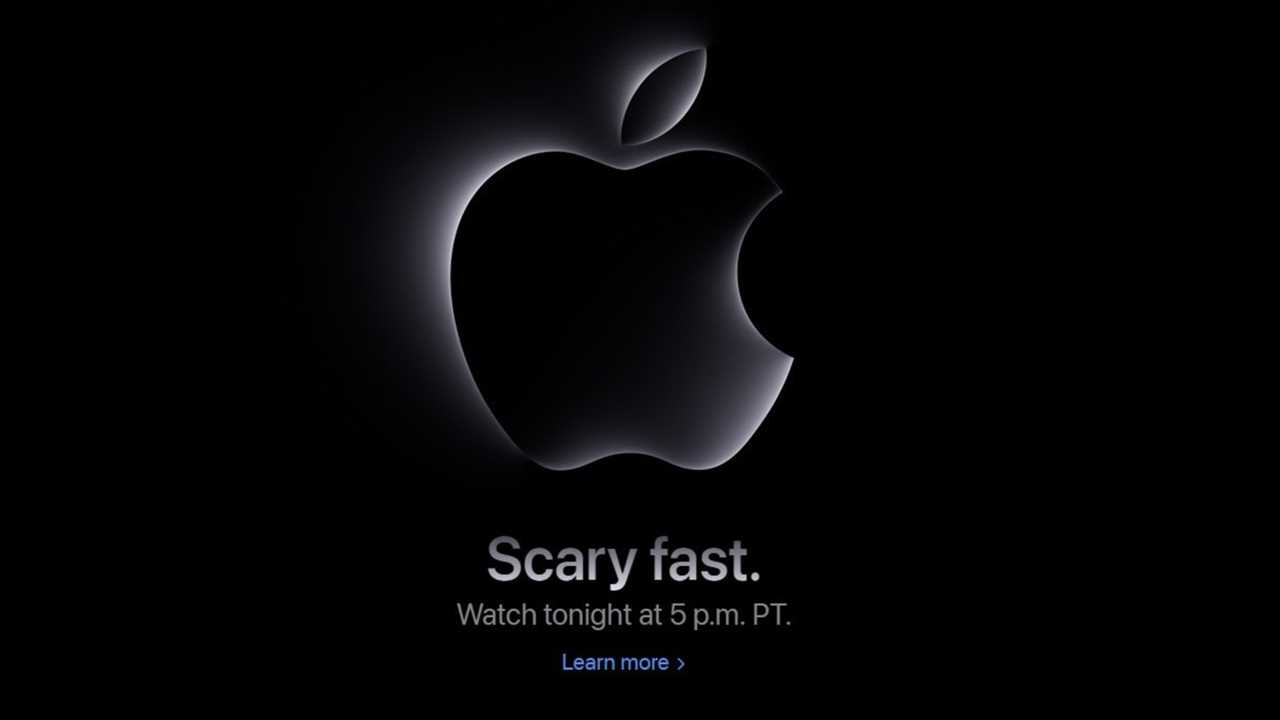 Apple Scary Fast event