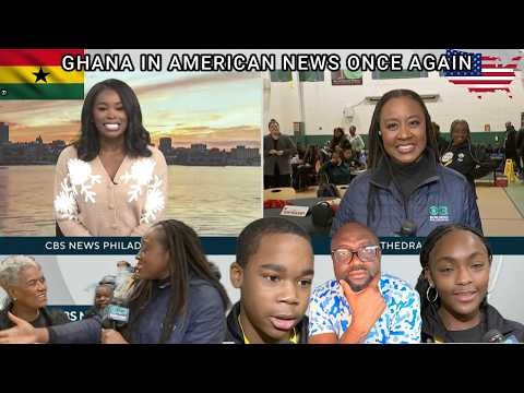 🇬🇭🇺🇸2026-Ghana Once Again Trends in America as TV Stations Across the Country Cover the Story