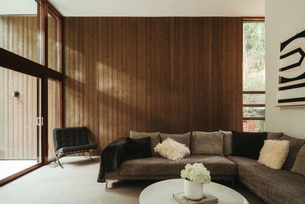 Tall Trees Surround This $3.6M Mountainside Midcentury Near Vancouver
