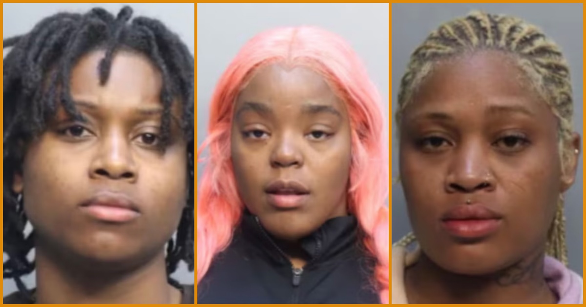 Mugshots of three women with diverse hairstyles and expressions, highlighting individual features and appearances.