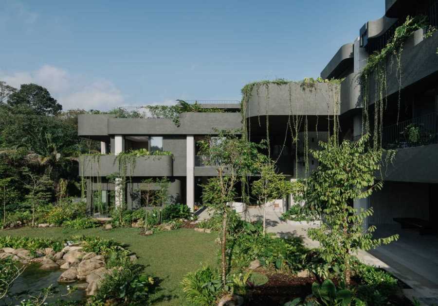 Gardens Grow Inside and Out of This Wild Singapore Home