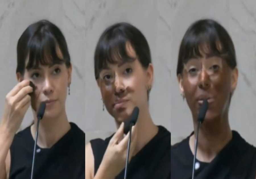 Brazilian Politician Fabiana Bolsonaro Wears Blackface in Explosive Viral Speech Protesting Transgender Ideology: ‘Painting My Face Black Doesn’t Make Me Black’ (VIDEO)