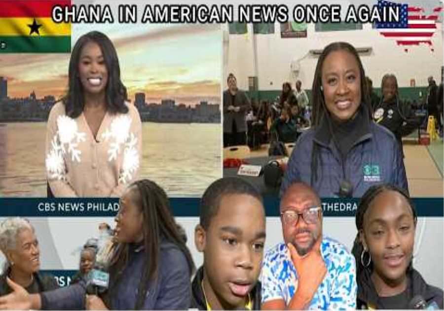 🇬🇭🇺🇸2026-Ghana Once Again Trends in America as TV Stations Across the Country Cover the Story