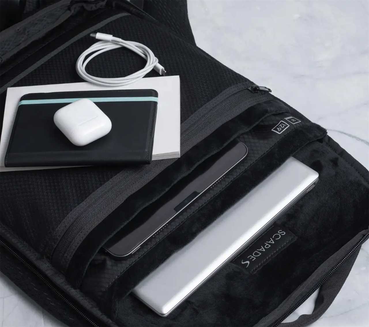 Scapade AirPack Backpack – Includes built-in Apple Find My tracker