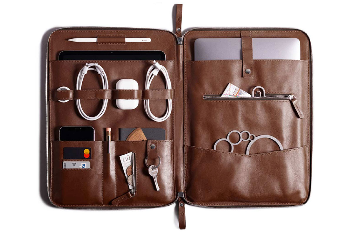 Harber London Nomad Organiser – Premium Organizer for MacBook