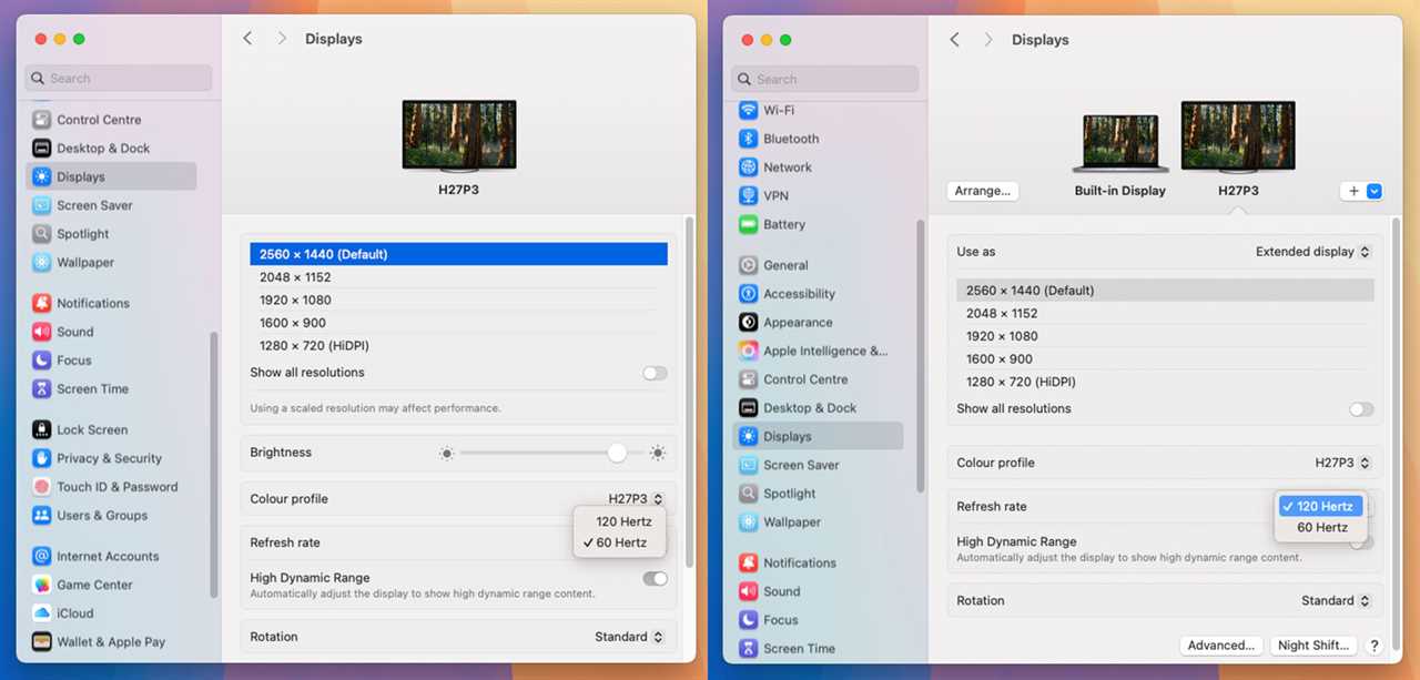 KTC 27 Inch 5K Monitor 2K Settings