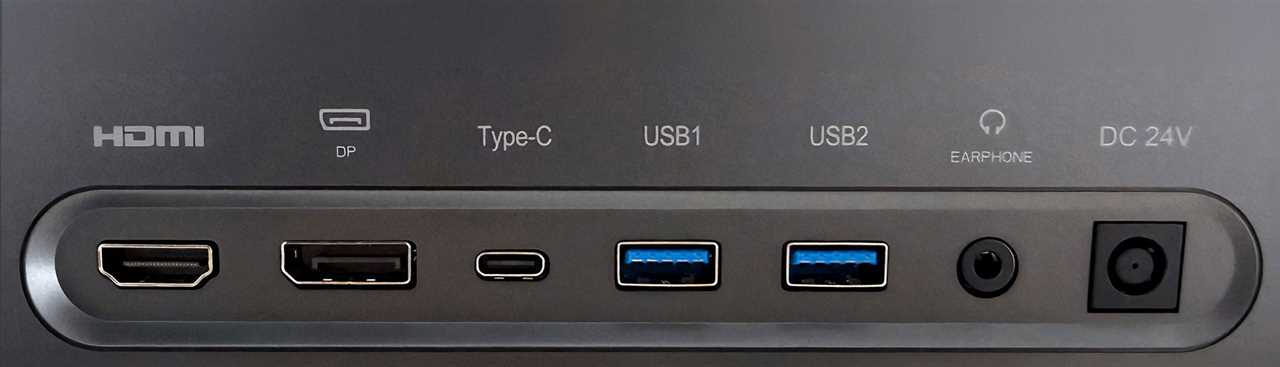 KTC 27 Inch 5K2K Monitor ports