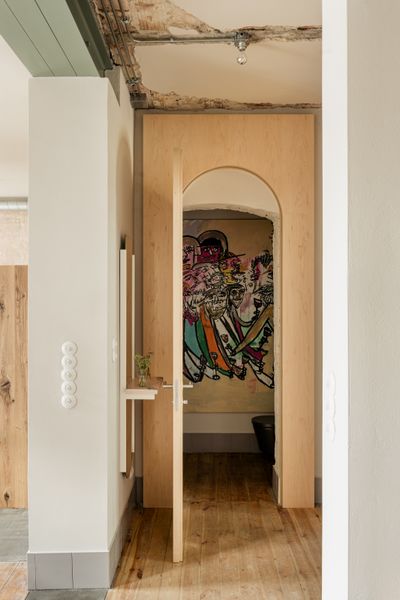 At Least 45 Custom Pieces Finish This Polish Apartment Building Turned Home