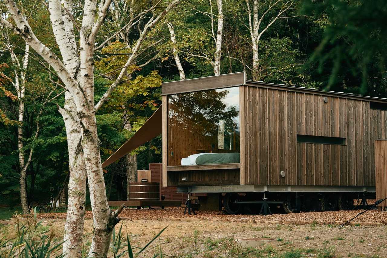 Saunas Are Squeezed Into These 275-Square-Foot Japanese Tiny Homes
